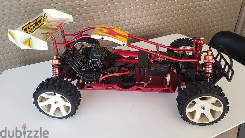 exchange on rc car , buggy 1/5 , 8S electric, excellent condition 2