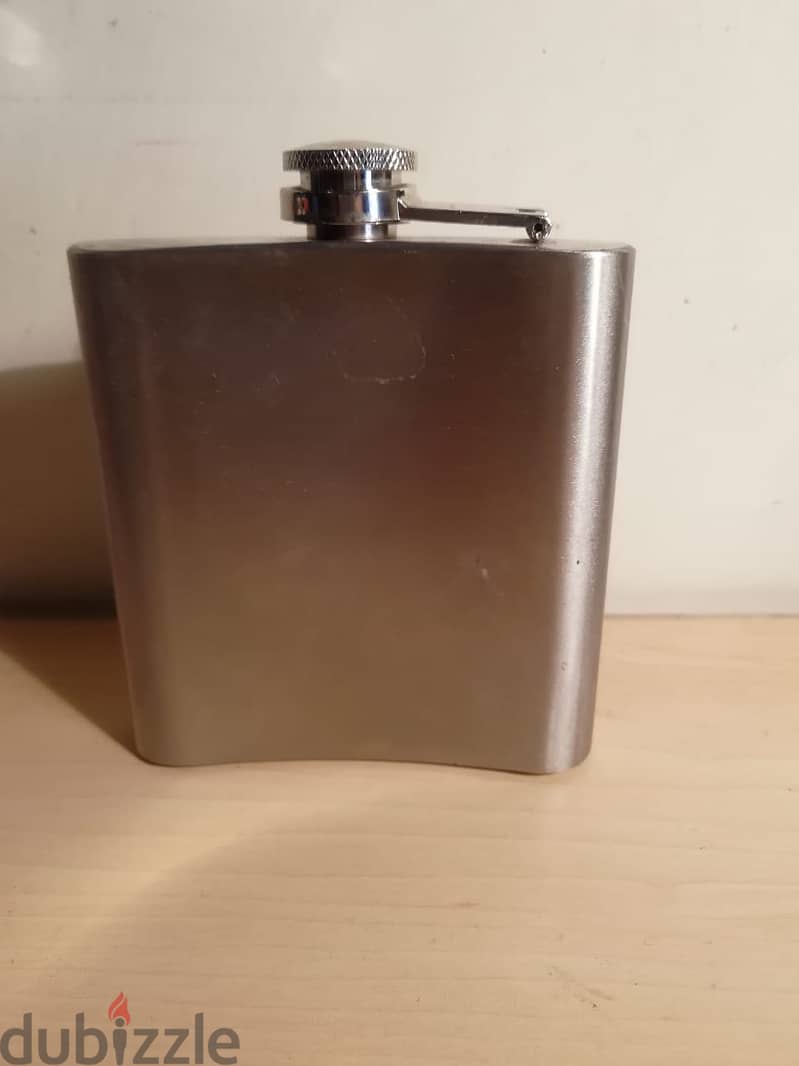 Ireland stainless steel pocket bottle 6oz 200ml approx 2