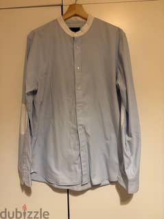 Zara chinese collar shirt 0