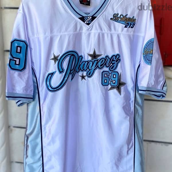 PLAYERS 69 Silver & Blue Special Edition 00’s Jersey. (XL) 1