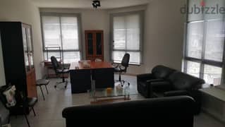 100 Sqm | Semi Furnished Office For Rent In Zouk Mikael 0