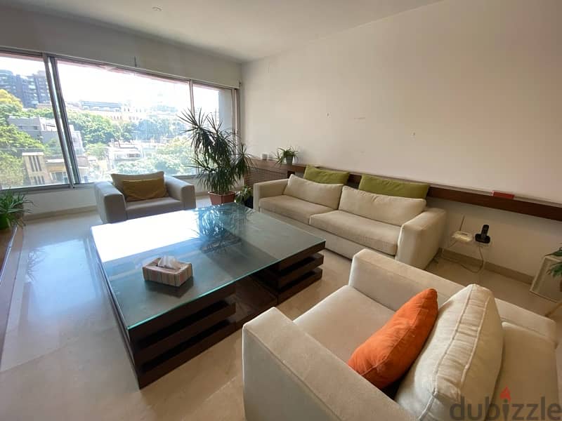 Minimalistic and modern lofty living in Golden square achrafieh 1