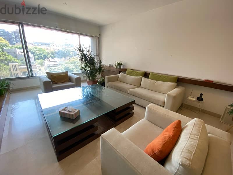 Minimalistic and modern lofty living in Golden square achrafieh 9