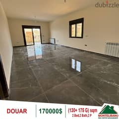 170000$!!Open View Apartment for sale in Douar