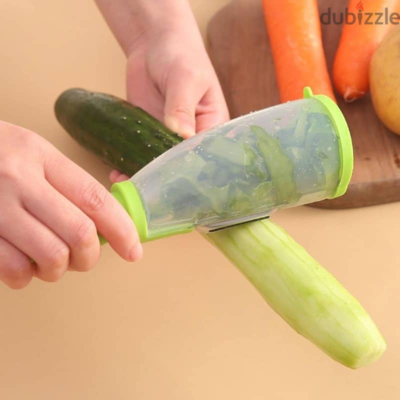 NEW Multi-functional Storage Peeler with Container 1