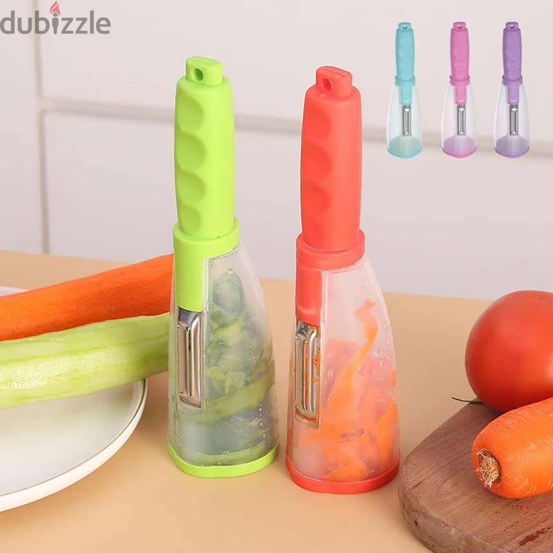 NEW Multi-functional Storage Peeler with Container 2