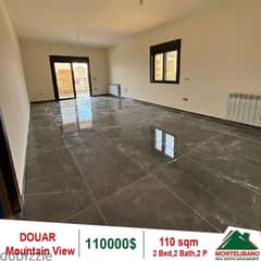 110000$!! Open View Apartment for sale in Douar