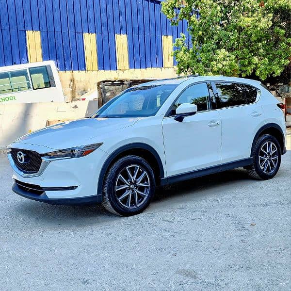 Mazda CX-5 2017 GRAND TOURING AWD full 80000 miles اجنبي شبه جديد 0