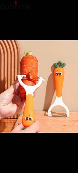 funny carrot shape peeler