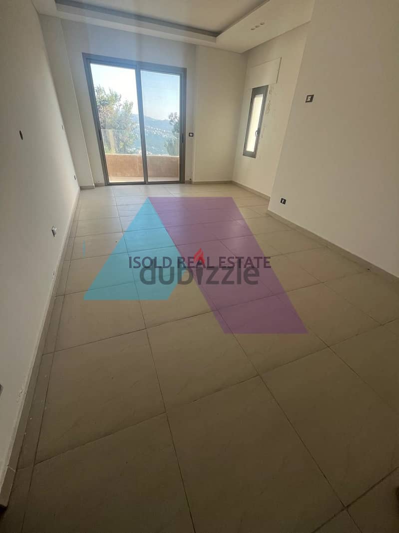 A 300m2 apartment with a garden having an open view for sale in Yarzeh 8