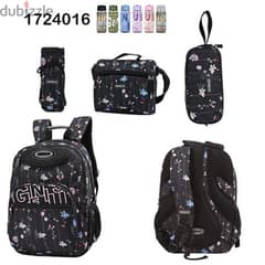 Genius School Bag 5 Pcs Sets Collection 17"