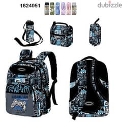 Genius School Bag 5 Pcs Sets Collection 18"