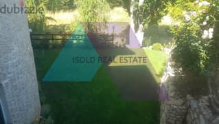 Furnished 200m2 chalet+100m2  Garden+mountain view for sale in Fakra