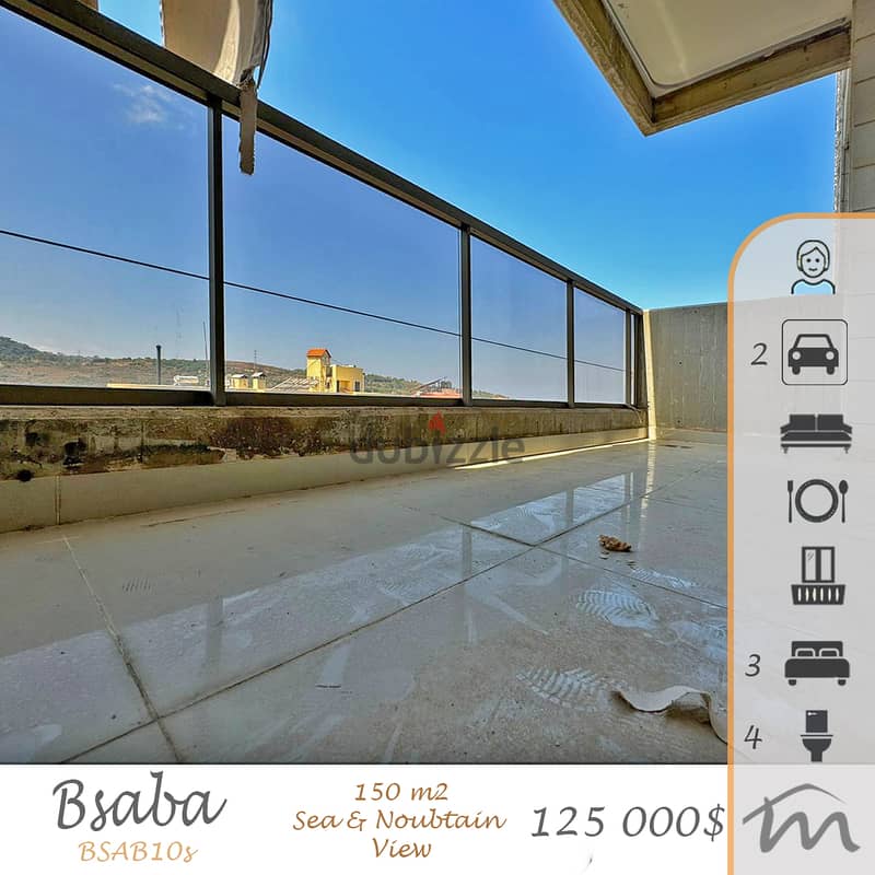 Bsaba | Building Age 10 | Excellent Condition 3 Bedrooms Apt | Balcony 0