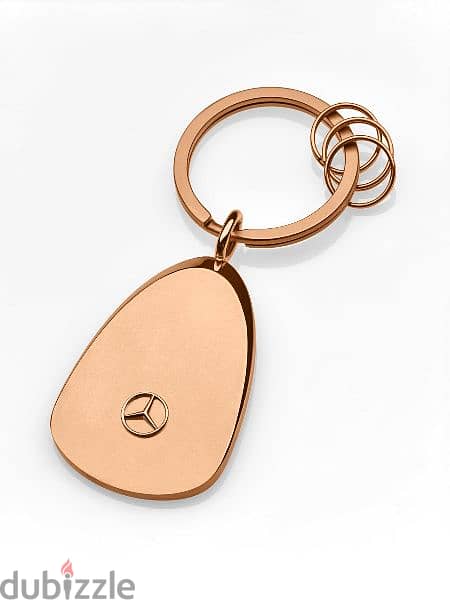 SWAROVSKI Keyring Crystal Rose Gold Genuine Mercedes Benz Collection 5