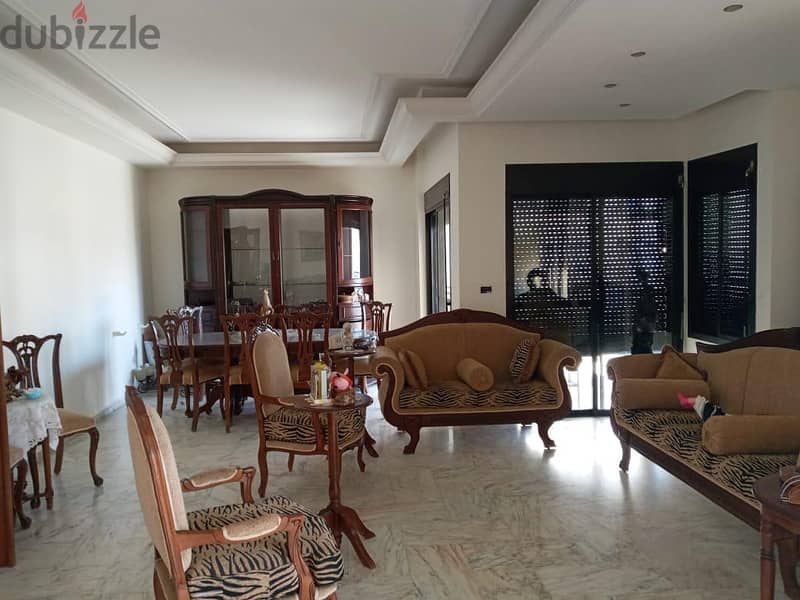 zahle dhour fully furnished apartment for rent open nice view Ref#6315 1