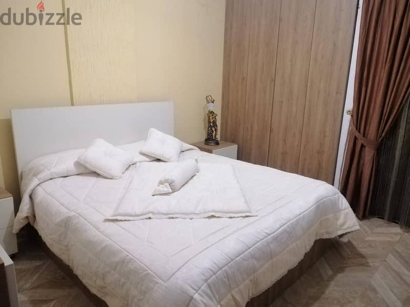 zahle dhour fully furnished apartment for rent open nice view Ref#6315 4