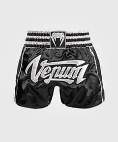 VENUM ABSOLUTE 2.0 MUAY THAI SHORTS SILVER