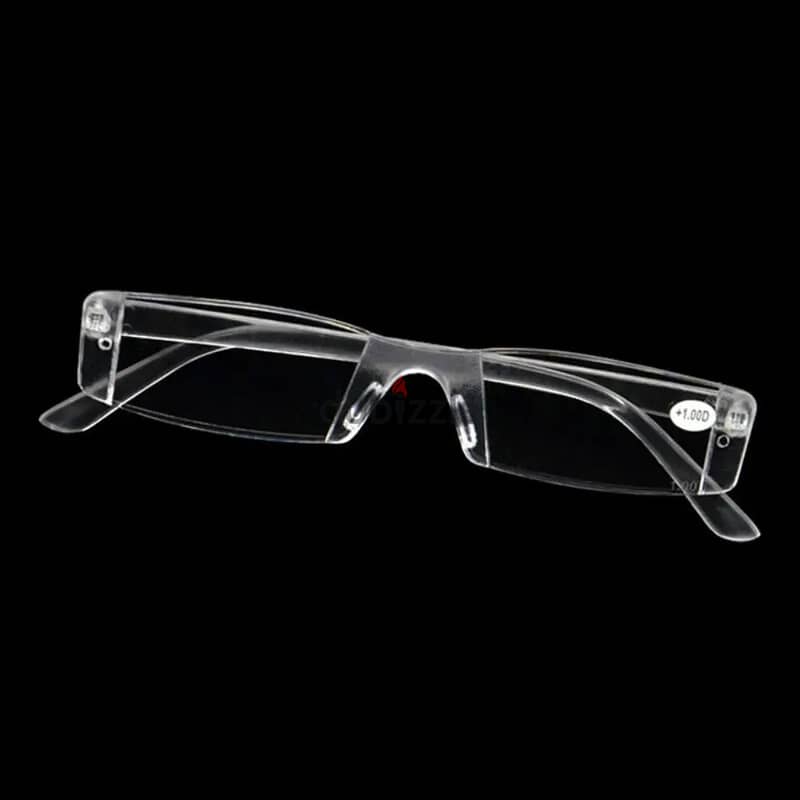 Ultralight Reading Glasses 2.5x Transparent 3