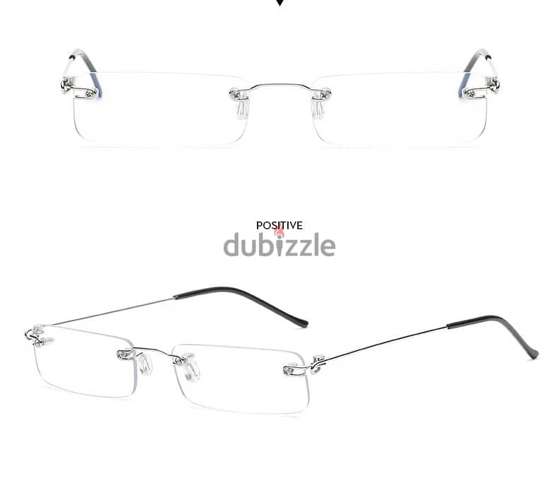 Boarderless Anti-Blue Light Reading Glasses 2.5x 0