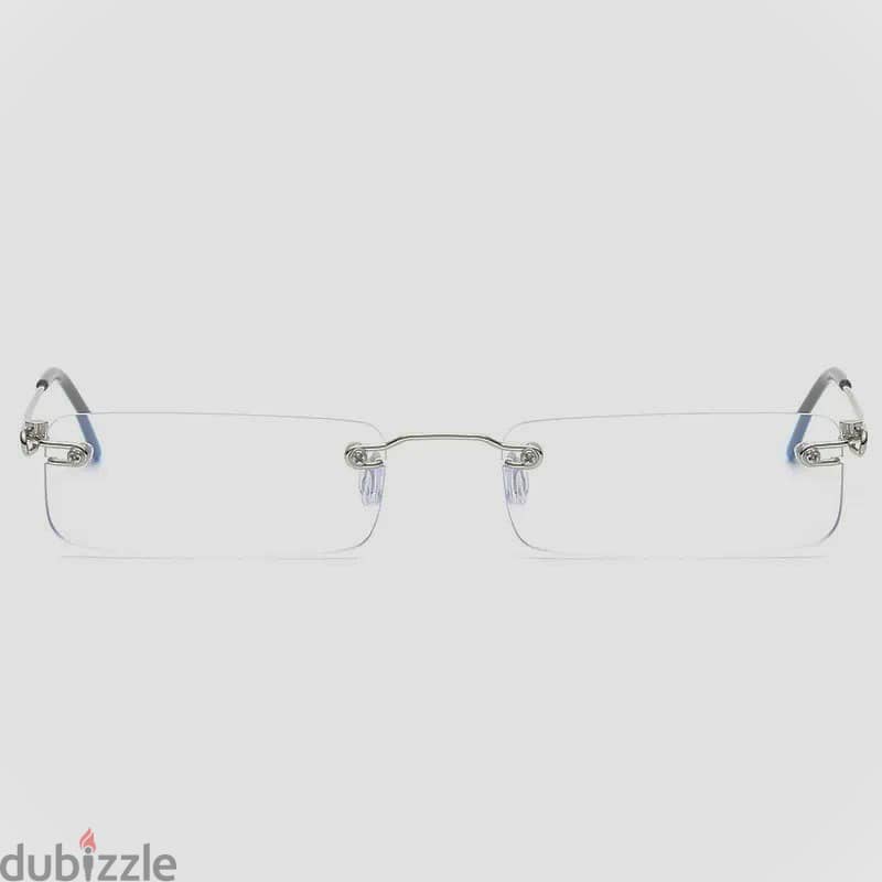 Boarderless Anti-Blue Light Reading Glasses 2.5x 6