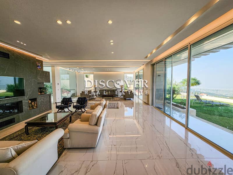 Luxury Villa with Unrivaled Sea Views | for rent in Jourit el ballout 3