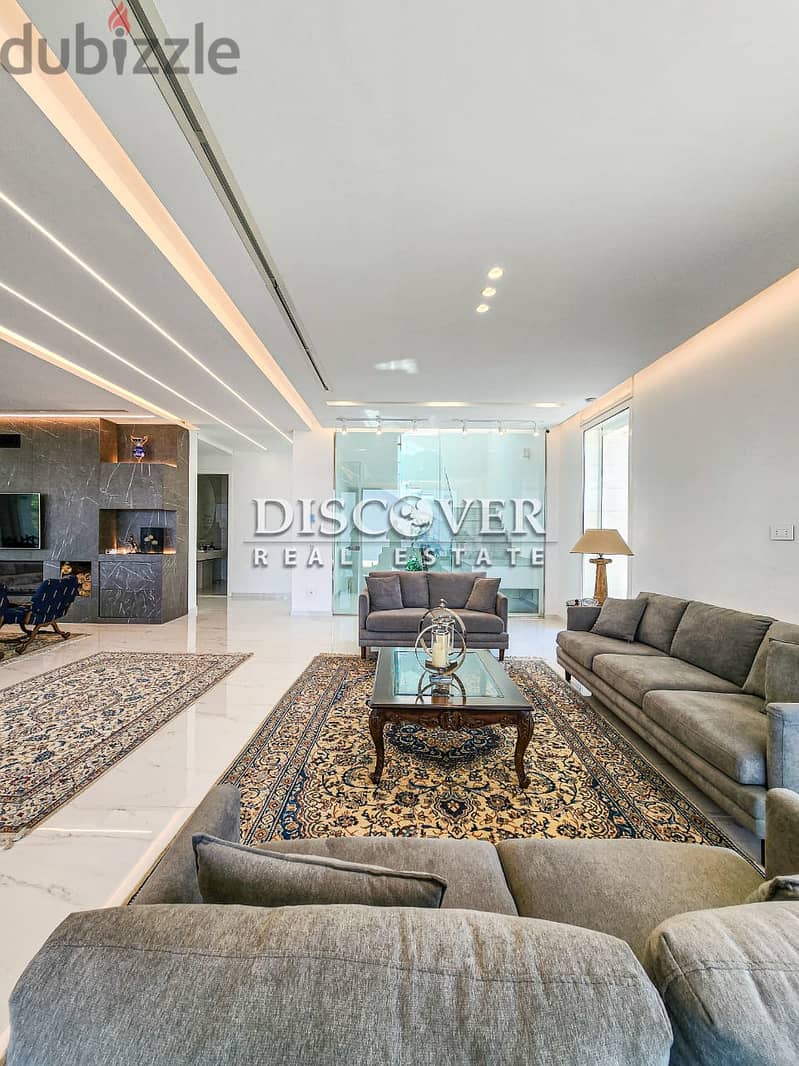 Luxury Villa with Unrivaled Sea Views | for rent in Jourit el ballout 5