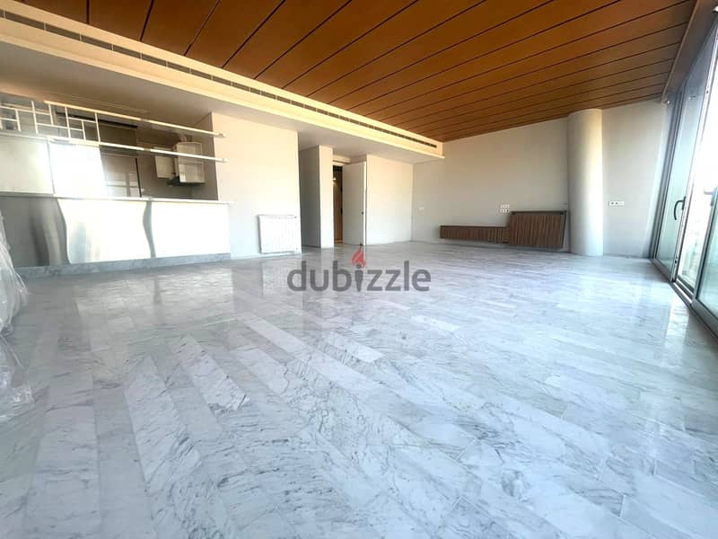 Modern Apartment For rent in badaro شقة حديثة مع آفاق حديقة هادئة 1