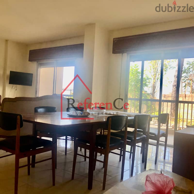 Apartment with terrace in Rayfoun شقة مع تراس في ريفون 2