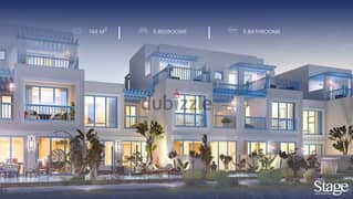 Townhouse for sale in Santorini, Damac Lagoons