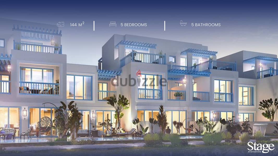 Townhouse for sale in Santorini, Damac Lagoons 0