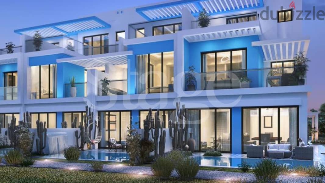 Townhouse for sale in Santorini, Damac Lagoons 1