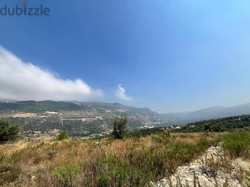 Industrial Land 1st Degree for rent in Bazyoun Jbeil Open view 0