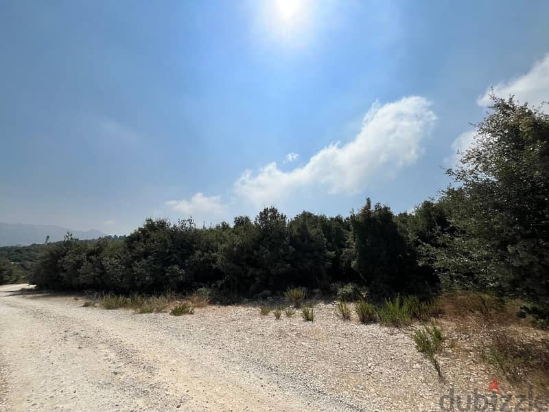 Industrial Land 1st Degree for rent in Bazyoun Jbeil Open view 1