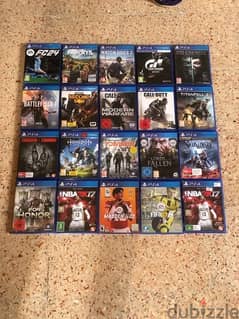 ps4 cds for trade or sale 0