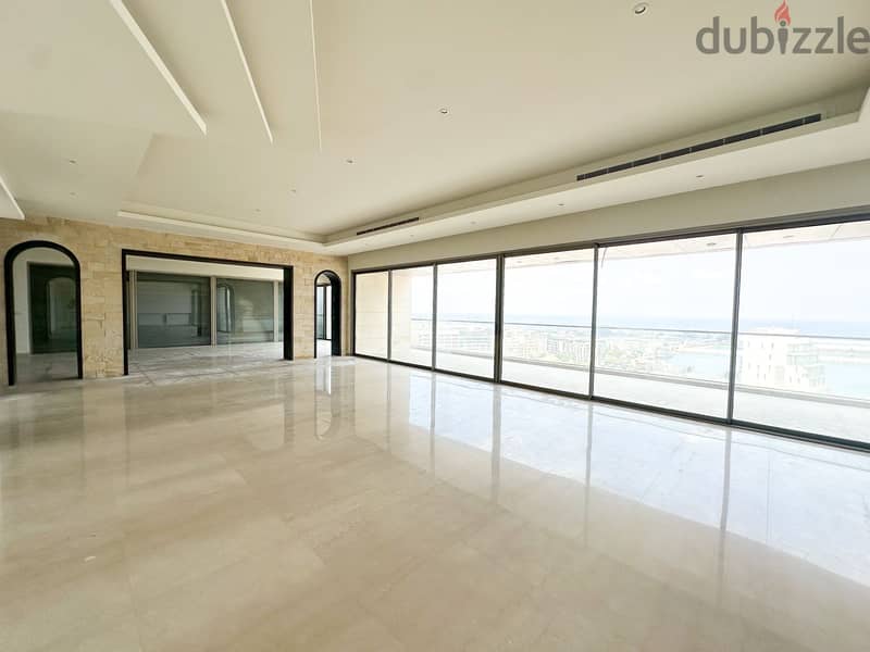 454m² Spacious Apartment with Sea View for Rent in Saifi 0