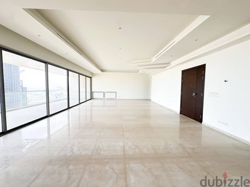 454m² Spacious Apartment with Sea View for Rent in Saifi 1