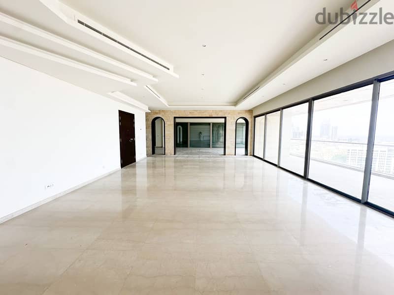 454m² Spacious Apartment with Sea View for Rent in Saifi 2