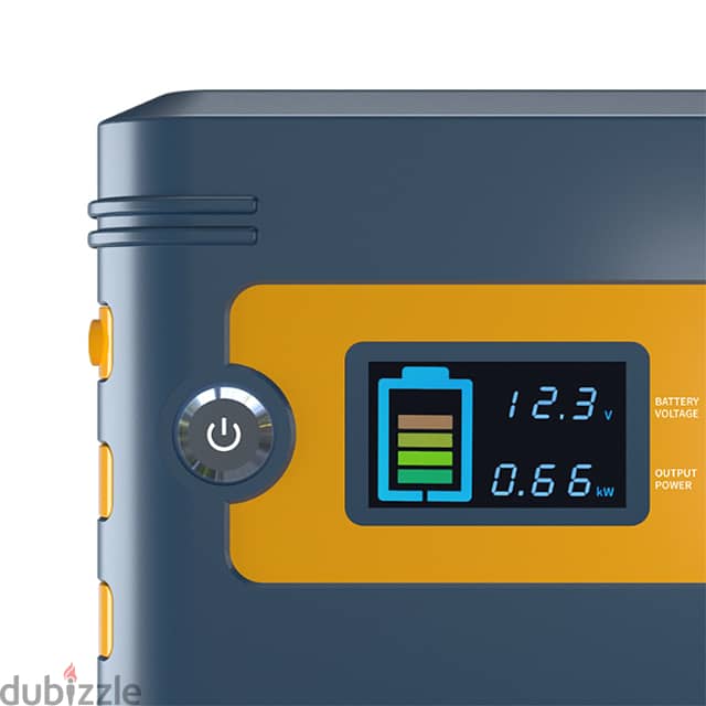 1.1KW Solar Inverter Generator with 80Ah Battery for Home and Outdoors 2