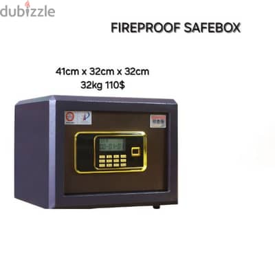 fire proof safe خزنة ضد الحريق