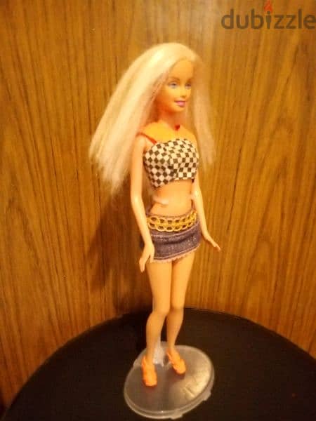 Barbie Mattel Still as new doll 2005 Bend legs wearing Outfit+Shoes=18 4