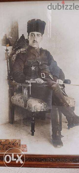 صورة اصلية لضابط عثماني سنة 1915 2