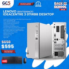 Lenovo (90VT006NCF) IdeaCentre 3 07IRB8 Desktop