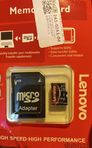 new lenovo memory card 2 terra