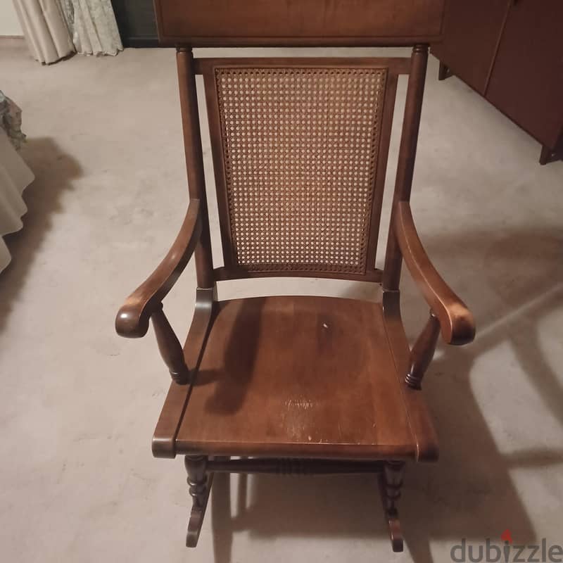 Wooden Rocking Chair 1