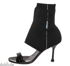 Prada Black Heels size 39 fits 38 New and Perfect Condition 0