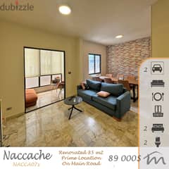 Naccash | Prime Location | Renovated 2 Bedrooms Apartment | 2 Parking