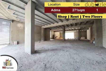 Adma 271m2 | Shop | Rent | Two Floors | Prime Location | IV |