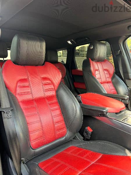 Range Rover Sport Autobiography 2017 !!!!!! red Interior 6