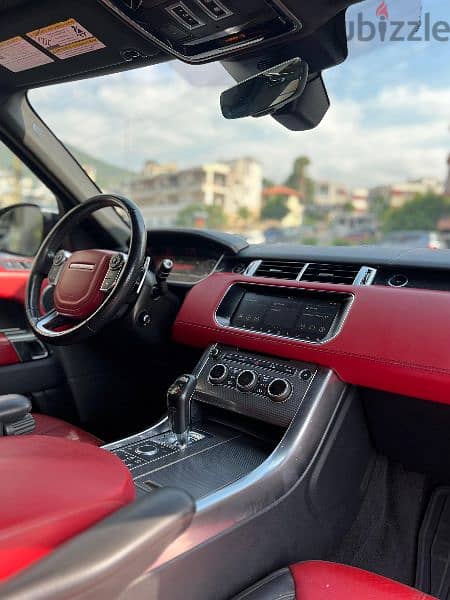 Range Rover Sport Autobiography 2017 !!!!!! red Interior 7